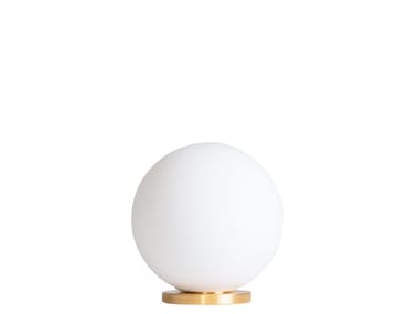 PALLINA - LED blown glass table lamp by FontanaArte