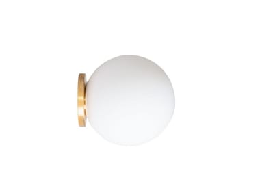 PALLINA - Blown glass wall lamp / ceiling lamp by FontanaArte