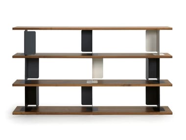 PARIS - Open steel and wood bookcase by Classicon