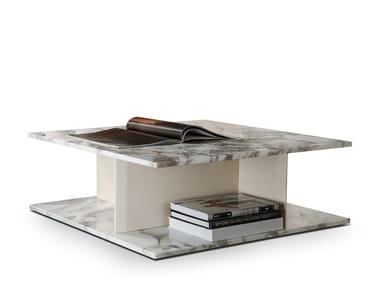 PARK - Marble coffee table with storage space by I 4 Mariani