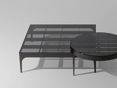 PASSY - Low square coffee table by Bonaldo