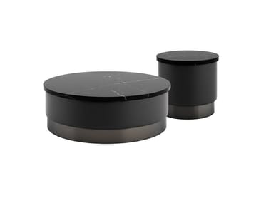 PASTILLES - Round marble coffee table by Tacchini