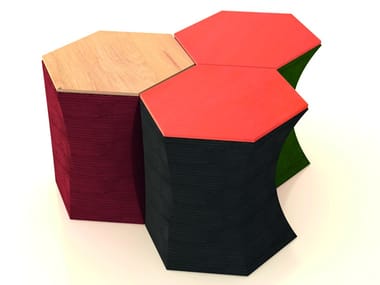 PETRONIO - Stool / coffee table by Danese Milano