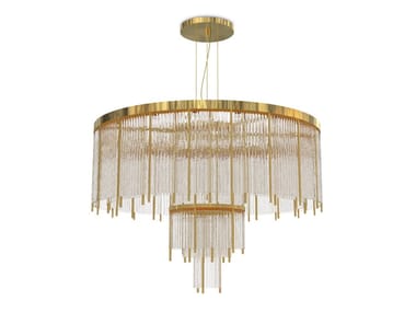 PHARO II - Brass pendant lamp by Luxxu