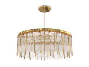 PHARO - Brass pendant lamp by Luxxu