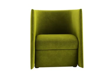 PISA - Fabric armchair with armrests by Tacchini