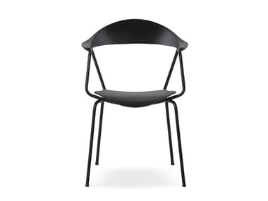 PIUN - Stackable chair with armrests by Prostoria