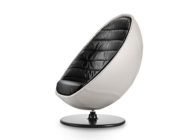 PLANET - Swivel armchair by I 4 Mariani