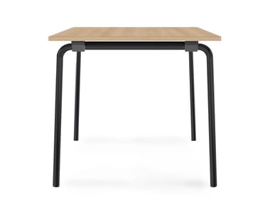 PLIANA - Folding rectangular meeting table by Casala