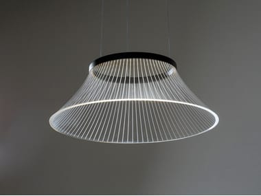 PLISS? - LED methacrylate pendant lamp by Martinelli Luce