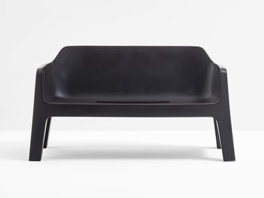 PLUS AIR 636 - Polyethylene garden sofa by Pedrali