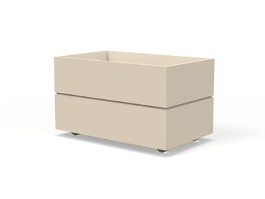 POSIDONIA - Rectangular aluminium planter by Vondom