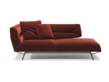 POSITANO - Fabric day bed by Natuzzi Italia