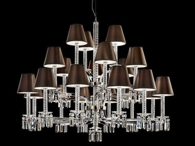 PREZIOSO - Glass chandelier with Swarovski¢ç Crystals by Italamp