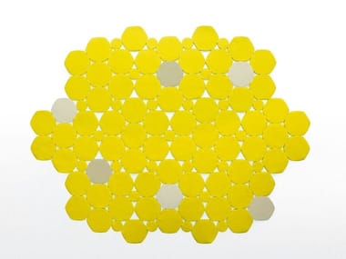 PRISMA - Felt rug with geometric shapes by Paola Lenti