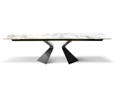 PRORA - Extending rectangular table by Bonaldo