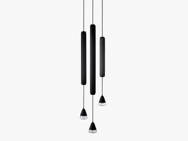 PURO SINGLE - Glass pendant lamp by Brokis