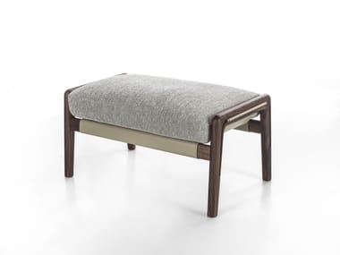 BICE - Upholstered footstool by Porada