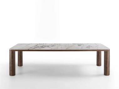 SANSIRO - Marble dining table by Porada