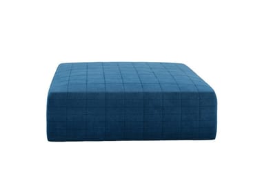 QUARTIER - Square fabric pouf by Tacchini