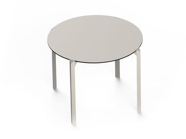 QUARTZ - Round polyamide garden table by Vondom