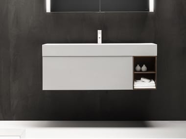 QUATTRO.ZERO - Vanity unit with drawers by Falper