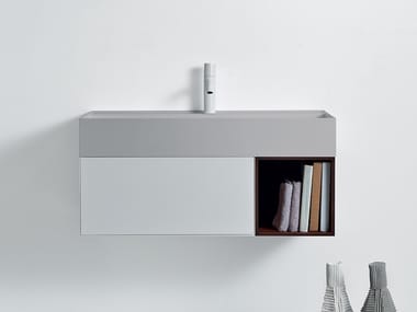 QUATTRO.ZERO - Vanity unit with drawers by Falper