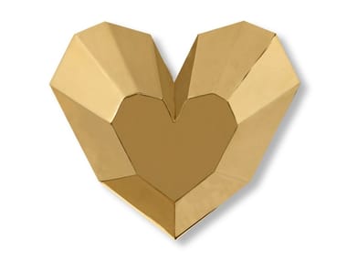 QUEEN HEART - Brass wall lamp by Royal Stranger