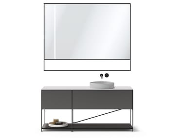 R.I.G. MODULES - BATHROOM 02 - Sectional vanity unit by DE PADOVA