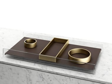 R.I.G. MODULES - Aluminium pin tray by DE PADOVA