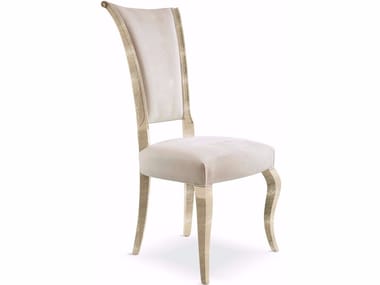 RAFFAELLO - High-back velvet chair by Cantori