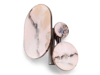 REBEL - Onyx wall light with fixed arm by Visionnaire