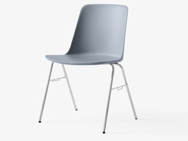 RELY HW27 - Stackable polypropylene chair by &tradition