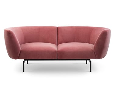 RENDEZ-VOUS - Sectional fabric sofa by Saba Italia