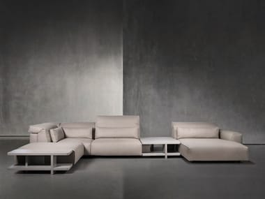 RENS - Modular fabric sofa with removable cover by Piet Boon