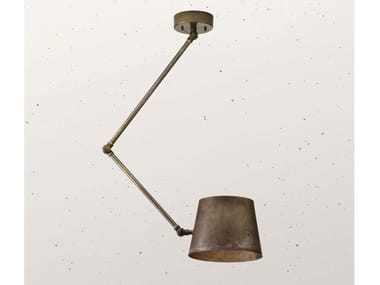 REPORTER 271.01 - Swivel metal pendant lamp by Il Fanale