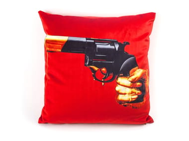 REVOLVER - Square fabric cushion (Request Info)