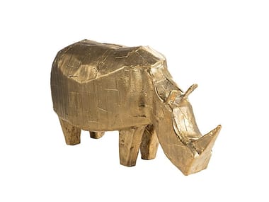 RHINO - Bronze decorative object by Pulpo