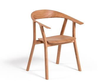 RHOMB - Chair with armrests by Prostoria