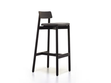 RIB 16 - Barstool with integrated cushion by Very Wood