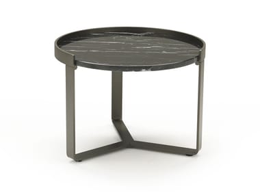 RING - Round marble coffee table by Misuraemme