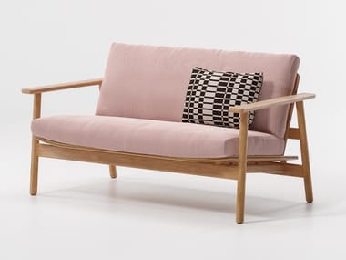 RIVA - 2 seater fabric garden sofa by Kettal