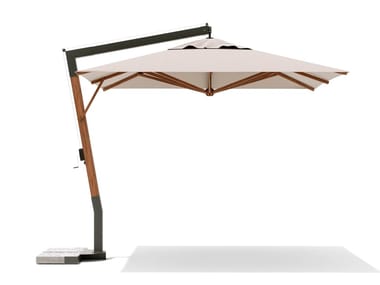 RIVER LUX - Square offset acrylic Garden umbrella by Atmosphera