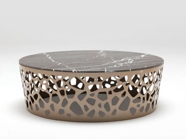 ROLF BENZ 926 - Low round coffee table by Rolf Benz