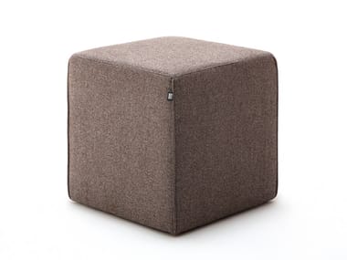 ROLF BENZ 950 - Square fabric pouf by Rolf Benz