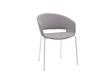 RONDA SO0454 - Open back oak chair by Andreu World