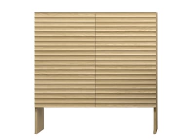 ROWS - Highboard with doors by Moroso