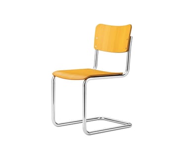 S 43 K - Steel and wood kids chair by Thonet