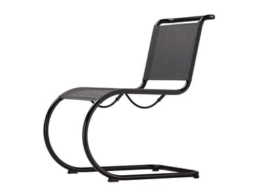 S 533 N Thonet All Seasons - Cantilever mesh chair by Thonet