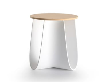 SAG - Polyurethane stool / coffee table by MDF Italia